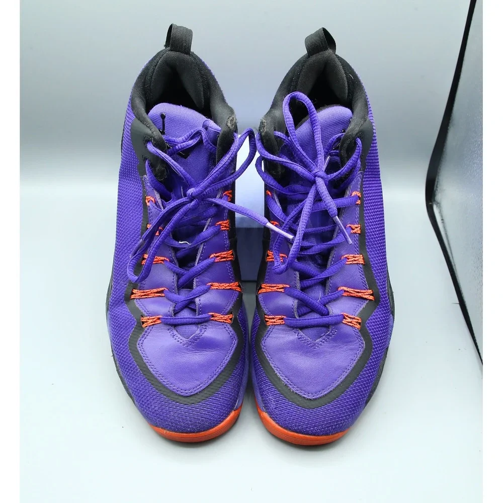 Jordan Super.Fly 2 PO Purple Orange Basketball Shoes 645058-523 Mens 8